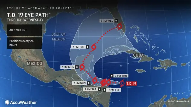 Tropical Depression Sara